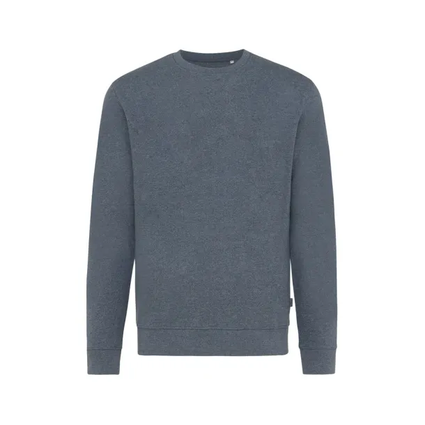  Iqoniq Denali neobojeni pulover od recikiranog pamuka, 340 g/m² - iqoniq heather navy
