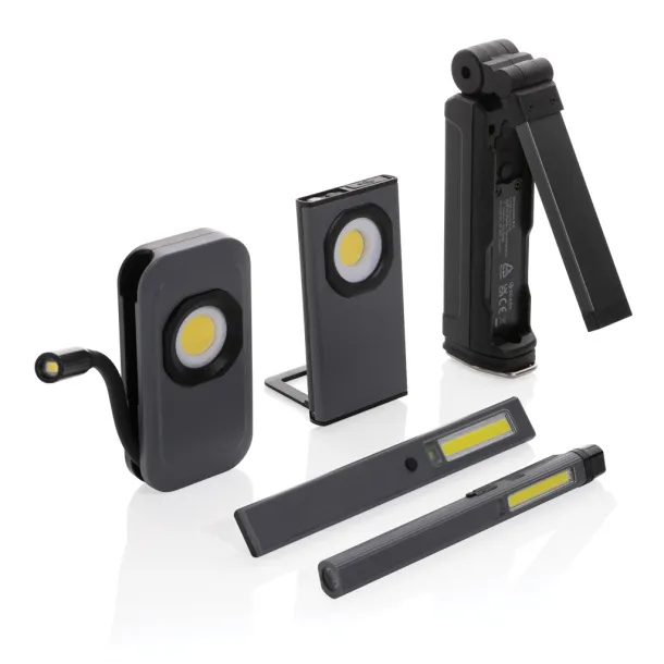  Gear X RCS rPlastic USB rechargeable worklight - GearX Grey 