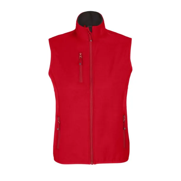  SOL'S FALCON BW WOMEN - SOFTSHELL BODYWARMER - SOL'S Pepper Red