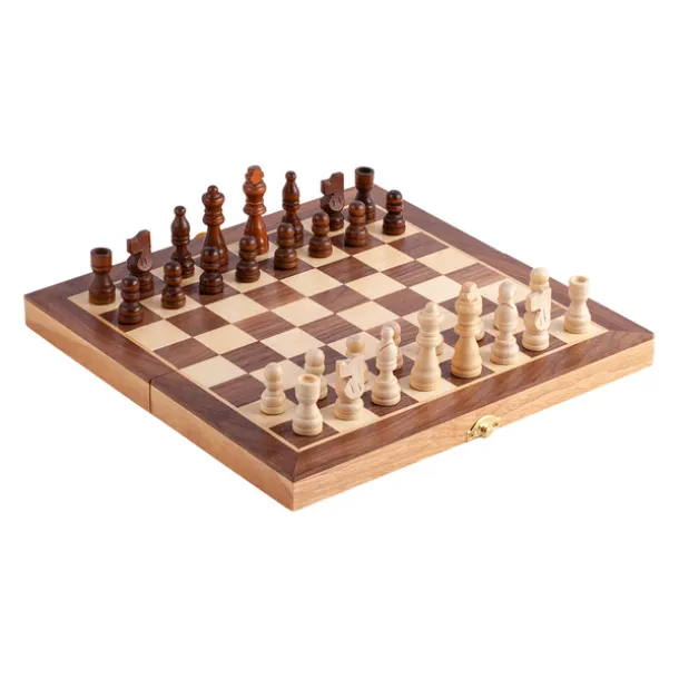 CHESS game of chess Brown