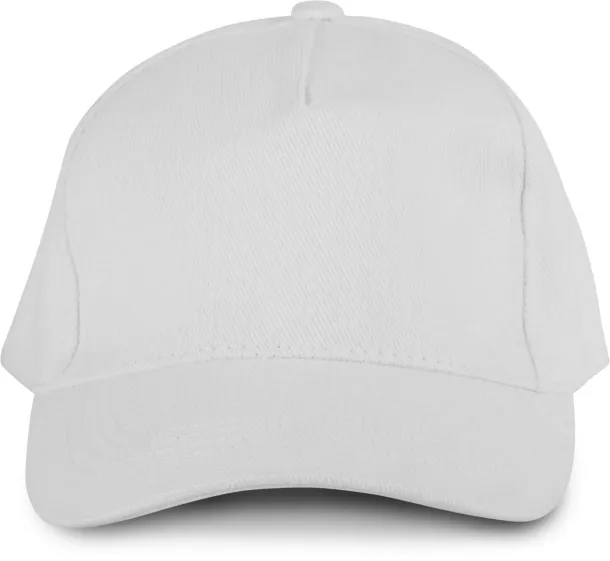  OKEOTEX CERTIFIED 5 PANEL CAP - K-UP White