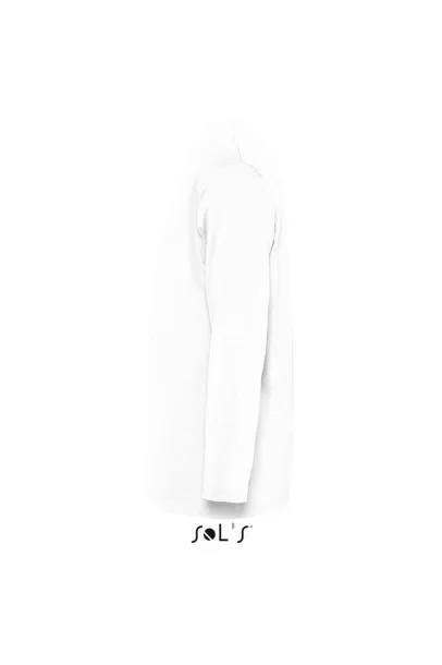  SOL'S MONARCH - MEN'S ROUND COLLAR LONG SLEEVE T-SHIRT - SOL'S White