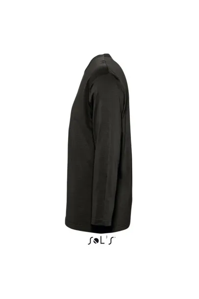  Muška majica dugih rukava, 150 g/m² - SOL'S Crna