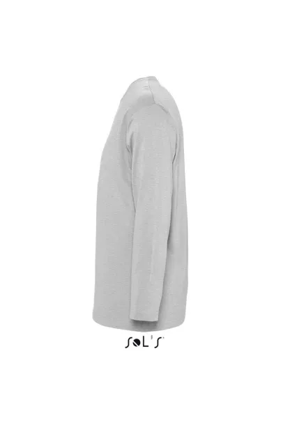  Muška majica dugih rukava, 150 g/m² - SOL'S Grey Melange