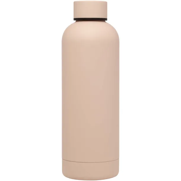 Spring 500 ml RCS certified recycled stainless steel copper vacuum insulated bottle Pale blush