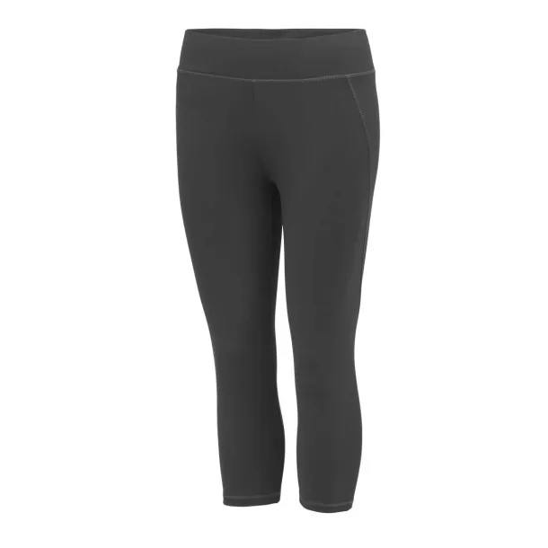  WOMEN'S COOL CAPRI - Just Cool Charcoal