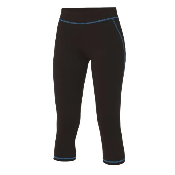  WOMEN'S COOL CAPRI - Just Cool Black Sapphire Blue