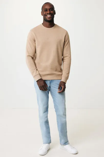  Iqoniq Denali recycled cotton crew neck undyed, natural raw - iqoniq brown 