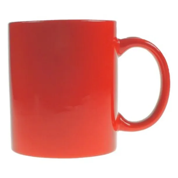  Ceramic mug 300 ml red