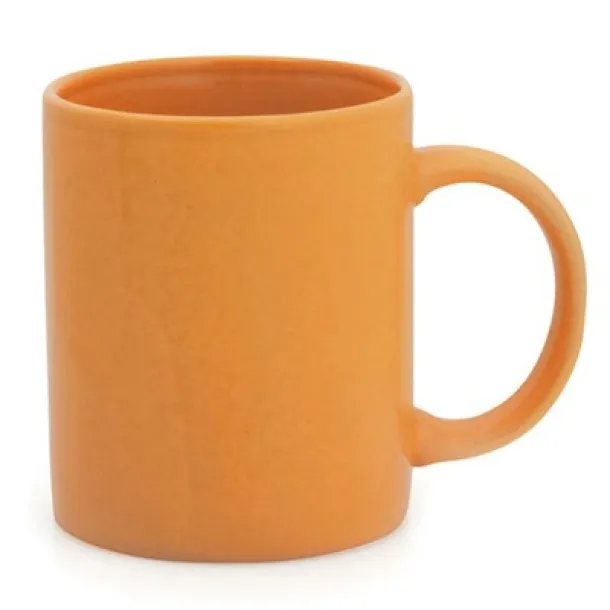  Ceramic mug 300 ml orange