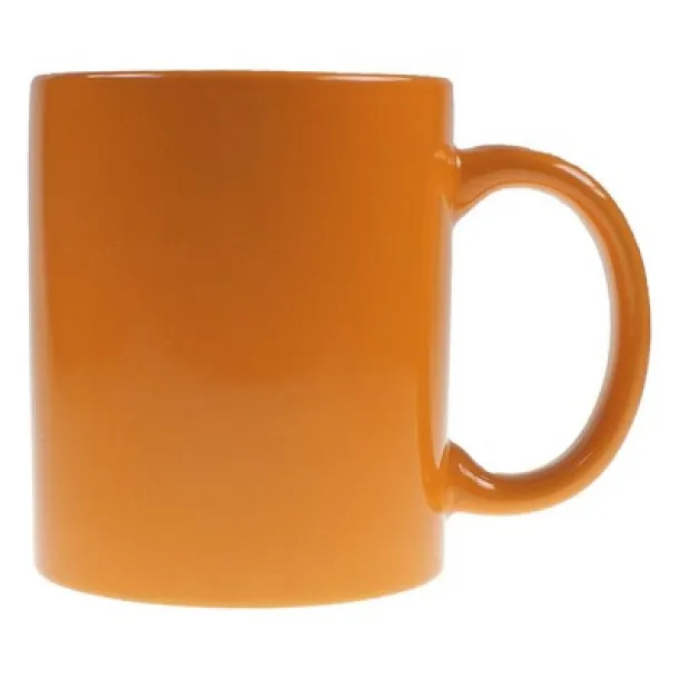  Ceramic mug 300 ml orange