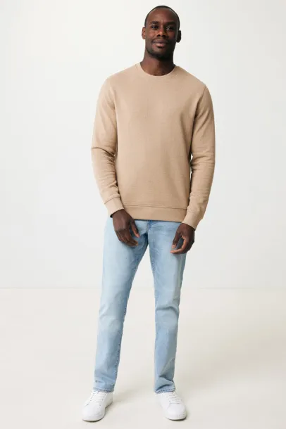  Iqoniq Denali recycled cotton crew neck undyed, natural raw - iqoniq brown 