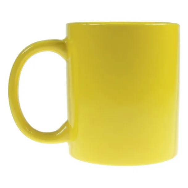  Ceramic mug 300 ml yellow