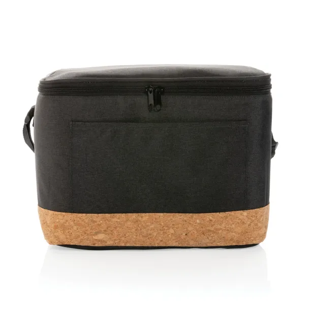  Impact AWARE™ XL RPET two tone cooler bag w/cork detail - XD Collection Black 