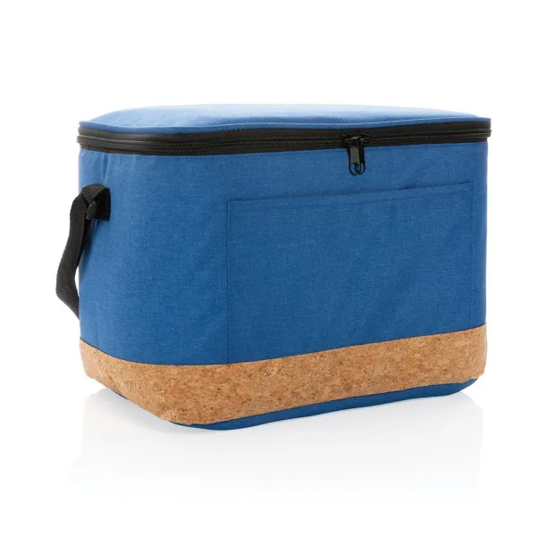  Impact AWARE™ XL RPET two tone cooler bag w/cork detail - XD Collection Blue 