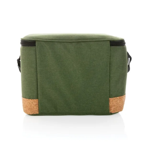  Impact AWARE™ XL RPET two tone cooler bag w/cork detail - XD Collection Green 