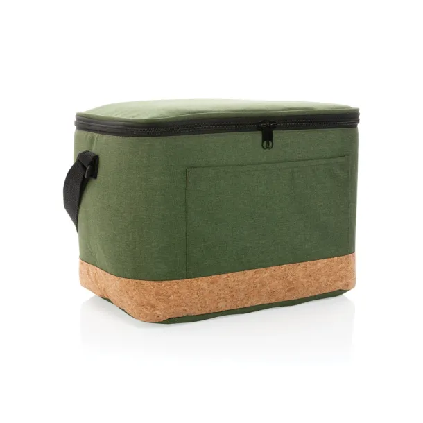  Impact AWARE™ XL RPET two tone cooler bag w/cork detail - XD Collection Green 