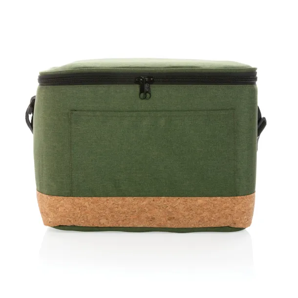  Impact AWARE™ XL RPET two tone cooler bag w/cork detail - XD Collection Green 