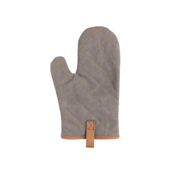  Deluxe canvas oven mitt - XD Collection Grey 