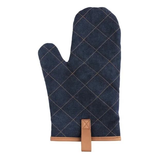  Deluxe canvas oven mitt - XD Collection Blue 