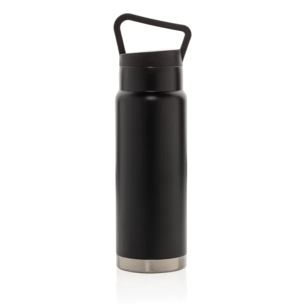  Leakproof vacuum on-the-go bottle with handle - XD Collection Black 