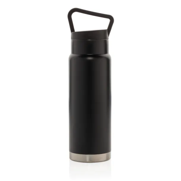  Leakproof vacuum on-the-go bottle with handle - XD Collection Black 