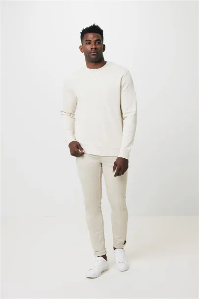  Iqoniq Denali recycled cotton crew neck undyed, natural raw - iqoniq white 