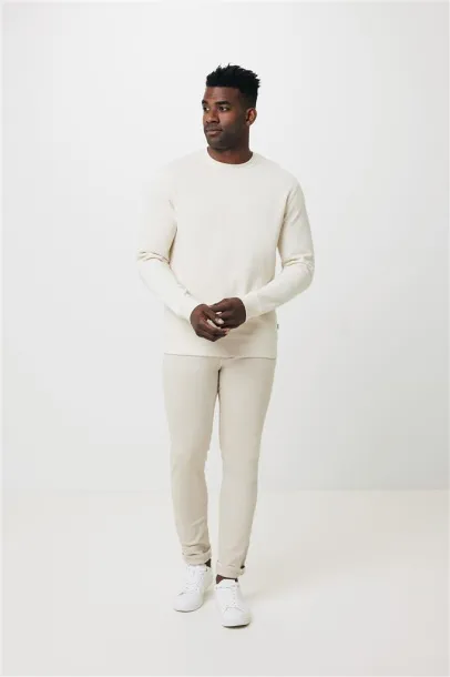  Iqoniq Denali recycled cotton crew neck undyed, natural raw - iqoniq natural raw