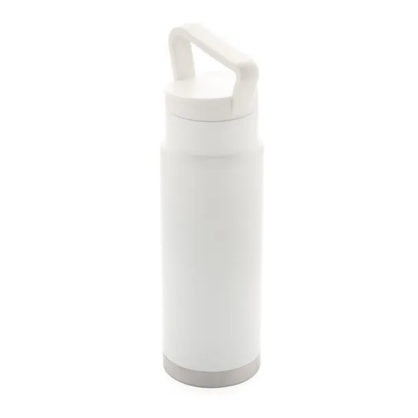  Leakproof vacuum on-the-go bottle with handle - XD Collection White 