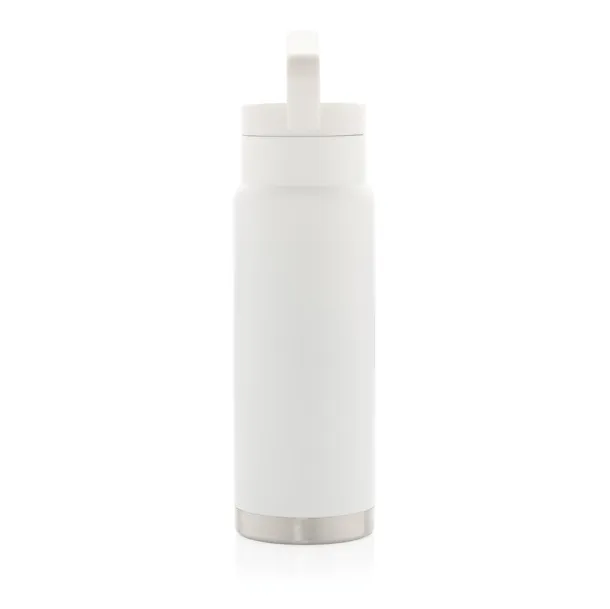  Leakproof vacuum on-the-go bottle with handle - XD Collection White 