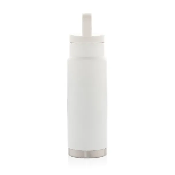  Leakproof vacuum on-the-go bottle with handle - XD Collection White 