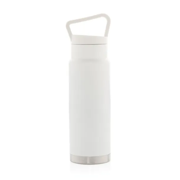  Leakproof vacuum on-the-go bottle with handle - XD Collection White 