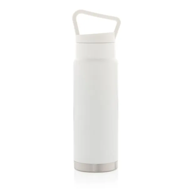  Leakproof vacuum on-the-go bottle with handle - XD Collection White 