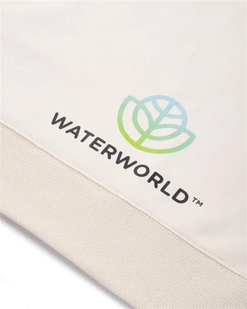  Iqoniq Denali recycled cotton crew neck undyed, natural raw - iqoniq natural raw