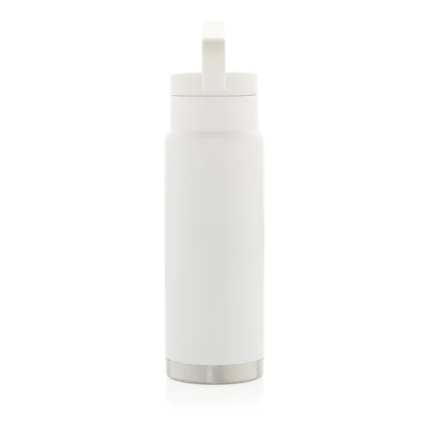  Leakproof vacuum on-the-go bottle with handle - XD Collection White 