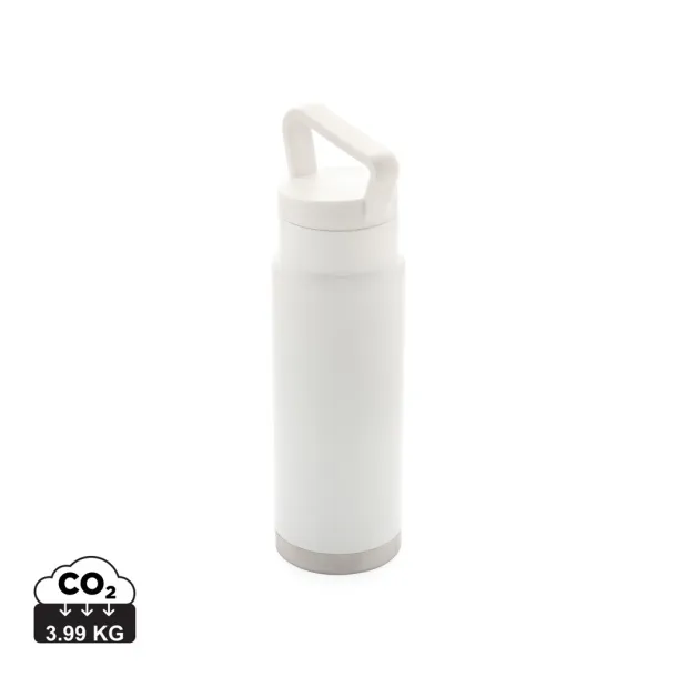  Leakproof vacuum on-the-go bottle with handle - XD Collection White 