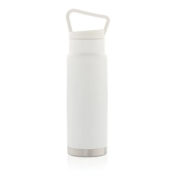  Leakproof vacuum on-the-go bottle with handle - XD Collection White 