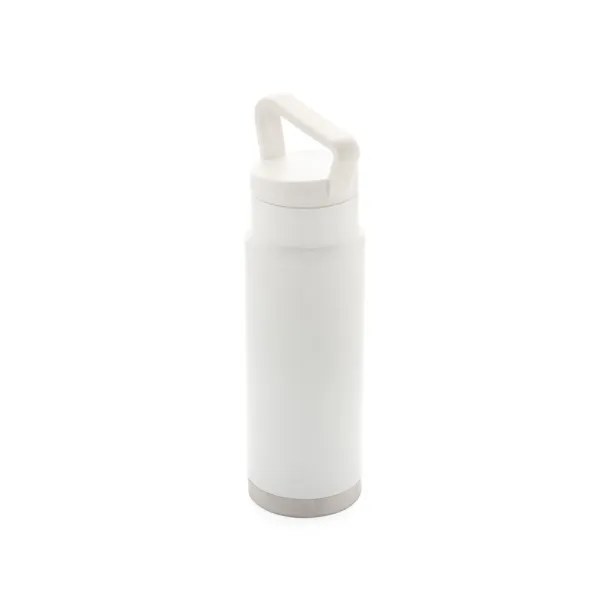  Leakproof vacuum on-the-go bottle with handle - XD Collection White 