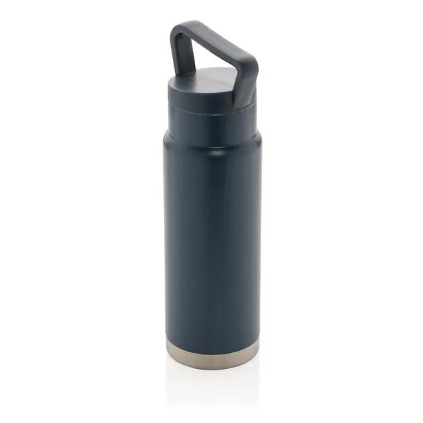  Leakproof vacuum on-the-go bottle with handle - XD Collection Blue 