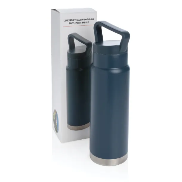  Nepropusna vakumska boca s ručkom, 680 ml - XD Collection Plava 
