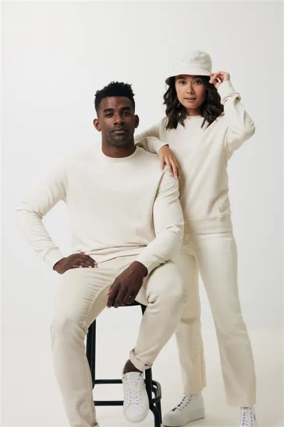  Iqoniq Denali recycled cotton crew neck undyed, natural raw - iqoniq natural raw