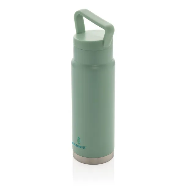  Leakproof vacuum on-the-go bottle with handle - XD Collection Green 