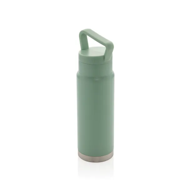  Leakproof vacuum on-the-go bottle with handle - XD Collection Green 