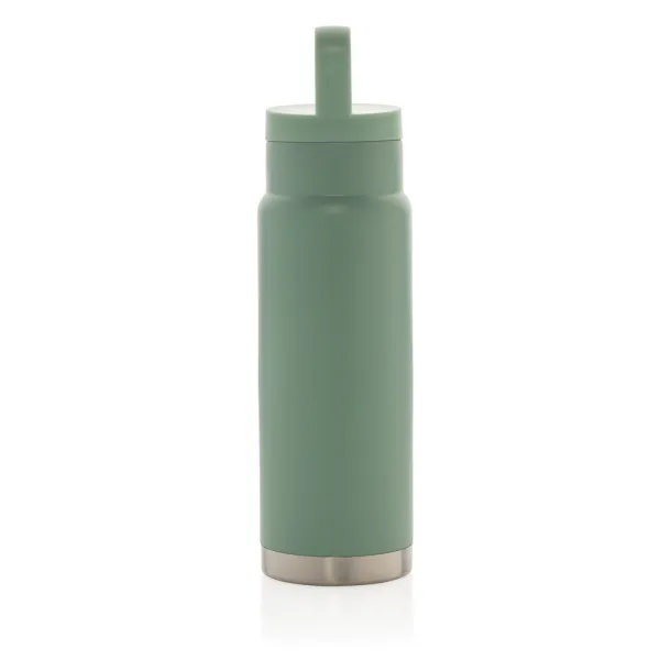  Leakproof vacuum on-the-go bottle with handle - XD Collection Green 