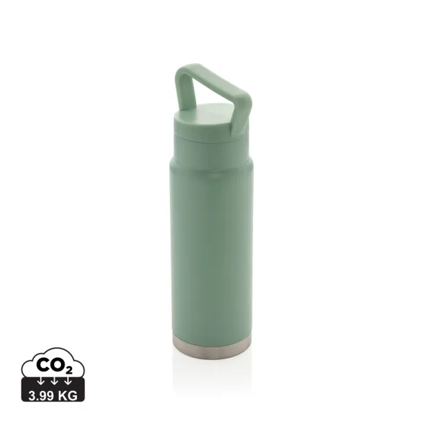  Leakproof vacuum on-the-go bottle with handle - XD Collection Green 