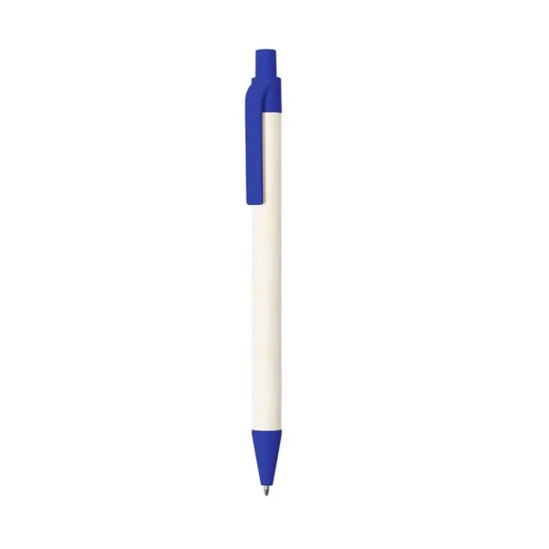  Ball pen made from recycled milk cartons blue