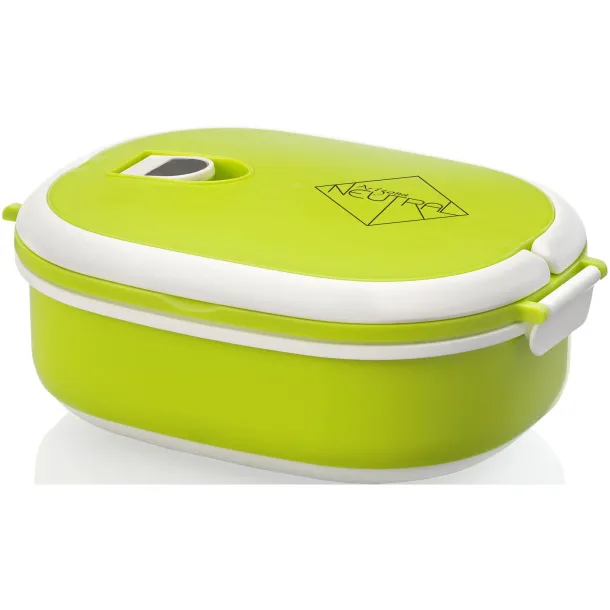 Spiga 750 ml lunch box - Unbranded Lime White