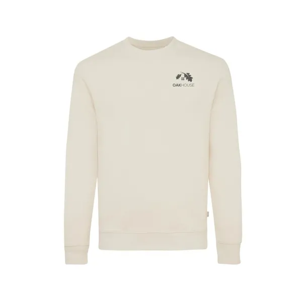  Iqoniq Denali recycled cotton crew neck undyed, natural raw - iqoniq white 