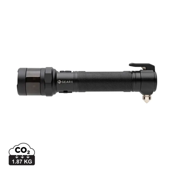  Gear X RCS recycled aluminum high performance car torch - GearX Black 