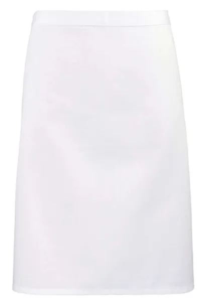  'COLOURS COLLECTION’ MID LENGTH APRON - Premier White